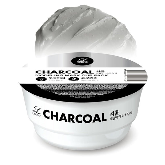 LINDSAY Modeling Mask Cup Pack 28g - Charcoal Health & Beauty oceanbuy beauty markham toronto free ship USA asian korean skincare