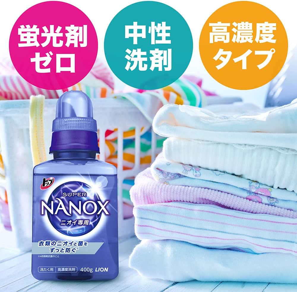 LION Top Super Nanox Smell Exclusive Premium Antibacterial Prescription Detergent 600g Health & Beauty oceanbuy.ca markham toronto free ship USA asian korean skincare