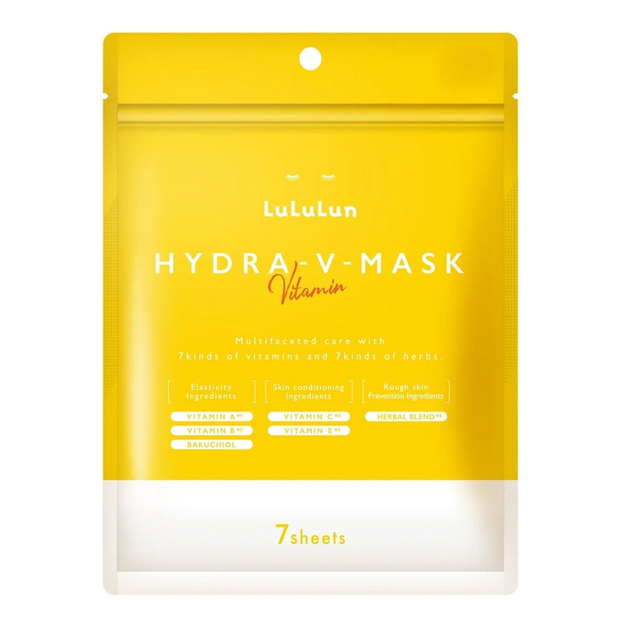 LULULUN Hydra - V Facial Mask Vitamins 7 Sheets Health & Beauty oceanbuy beauty markham toronto free ship USA asian korean skincare