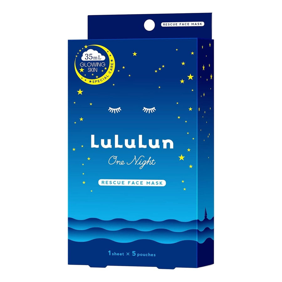 LULULUN One Night Rescue Face Mask 5 Sheets - TransparencyHealth & Beautyoceanbuy.ca markham toronto free ship USA asian korean skincare