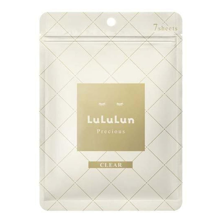 LULULUN Precious Face Mask 7 Sheets - Clear Health & Beauty oceanbuy beauty markham toronto free ship USA asian korean skincare