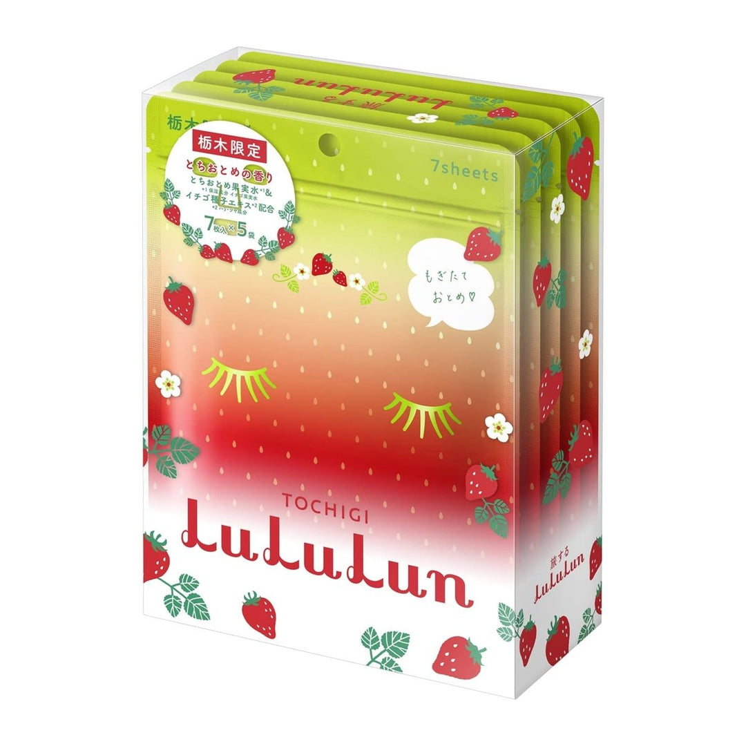 LULULUN Premium Sheet Mask Tochigi Strawberry 7 Sheets*5 BagsHealth & Beautyoceanbuy.ca markham toronto free ship USA asian korean skincare