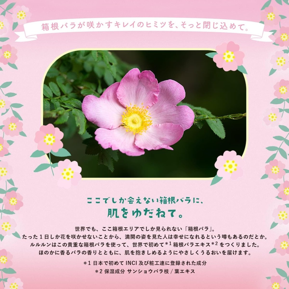 LULULUN Face Mask - Hakone Rose | Calms & Refreshes