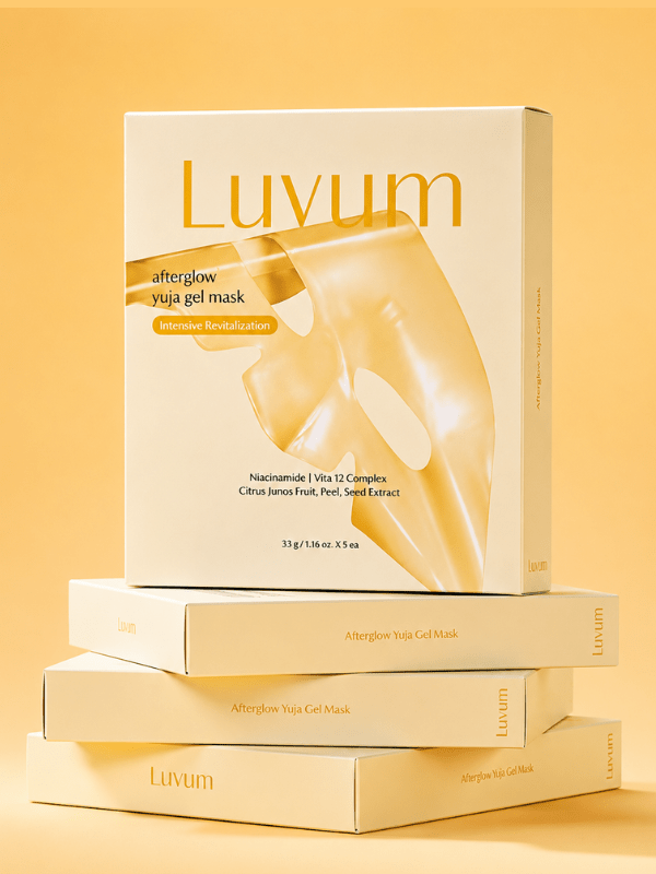 LUVUM Afterglow Yuja Gel Mask 33g Mask 2