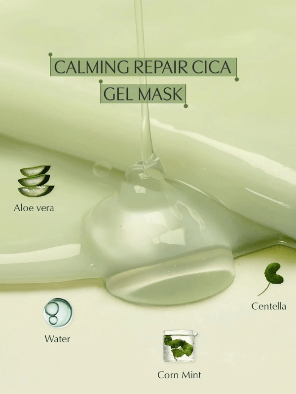 LUVUM Calming Repair Cica Gel Mask 33g Mask 4