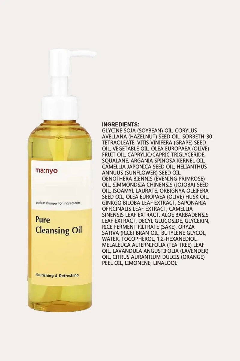 MANYO Pure Cleansing Oil Sakura 200ml Makeup Remover 3