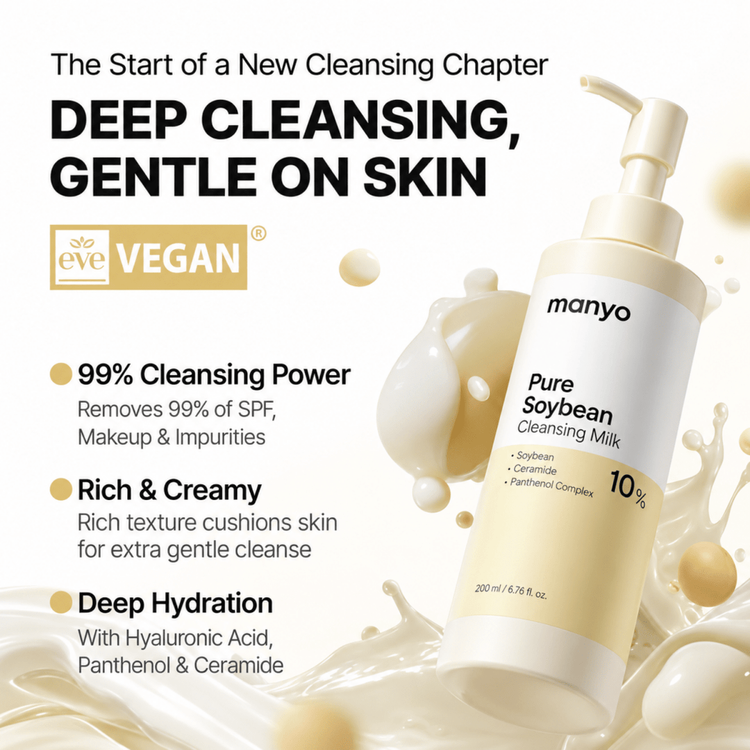 ma:nyo Pure Soybean Cleansing Milk Creamy Cleanser 200ml Cleanser 3
