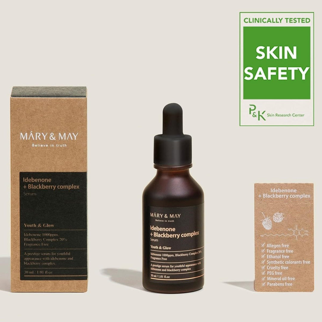 MARY & MAY Idebenone Blackberry Complex Serum 30ml Health & Beauty 7