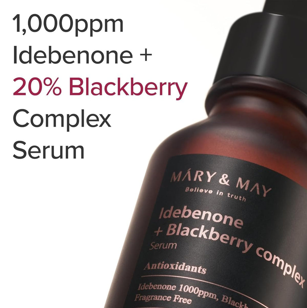 MARY & MAY Idebenone Blackberry Complex Serum 30ml Health & Beauty 3