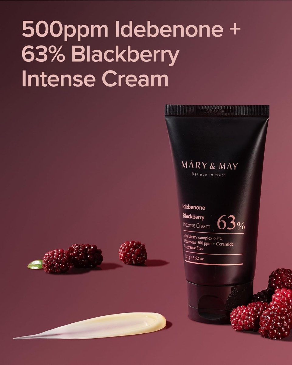 MARY & MAY Idebenone Blackberry Intense Cream 100g 2