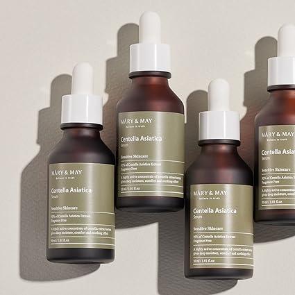 [Mary&May] Centella Asiatica Serum 30ml Asiatica, BLACK FRIDAY, Centella, centella asiatica, MARY, MAY, new year deal, sensitive, Serum, skincare, SKIN CARE, Treatments, Serum & Essence