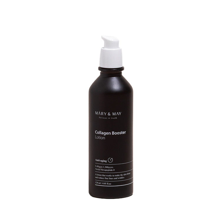 [Mary&May] Collagen Booster Lotion 120ml booster, collagen, jojoba, lotion, mary, may, NEW, niacinamide, skincare, SKIN CARE, Treatments, Serum & Essence