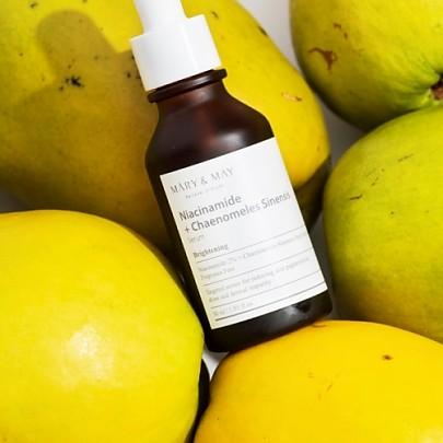 [Mary&May] Niacinamide+Chaenomeles Sinensis Serum 30ml Chaenomeles, mary, may, Niacinamide, Serum, Sinensis, skincare, SKIN CARE, Treatments, Serum & Essence