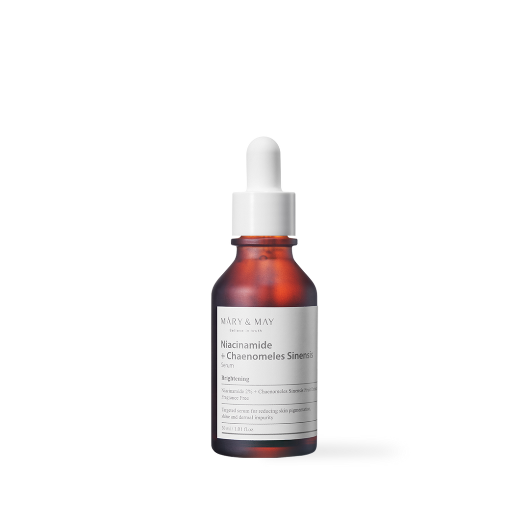[Mary&May] Niacinamide+Chaenomeles Sinensis Serum 30ml Chaenomeles, mary, may, Niacinamide, Serum, Sinensis, skincare, SKIN CARE, Treatments, Serum & Essence