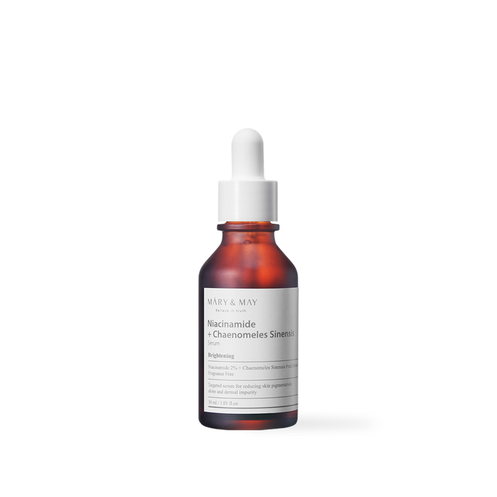 [Mary&May] Niacinamide+Chaenomeles Sinensis Serum 30ml Chaenomeles, mary, may, Niacinamide, Serum, Sinensis, skincare, SKIN CARE, Treatments, Serum & Essence