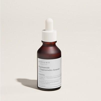 [Mary&May] Niacinamide+Chaenomeles Sinensis Serum 30ml Chaenomeles, mary, may, Niacinamide, Serum, Sinensis, skincare, SKIN CARE, Treatments, Serum & Essence
