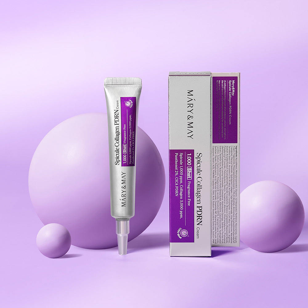 [Mary&May] Spicule Collagen PDRN Cream 15g collagen, Cream, PDRN, Skincare, MAKEUP, Face, Contour & Highlighter