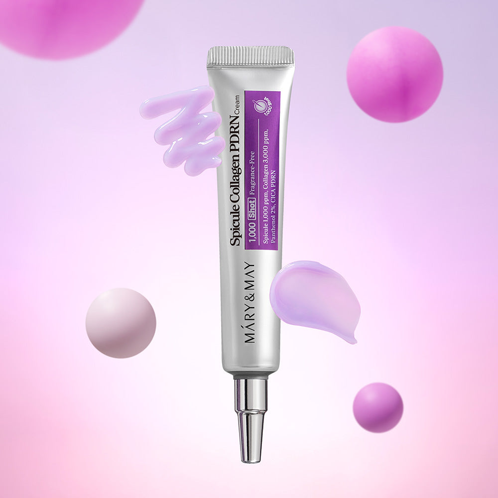 [Mary&May] Spicule Collagen PDRN Cream 15g collagen, Cream, PDRN, Skincare, MAKEUP, Face, Contour & Highlighter