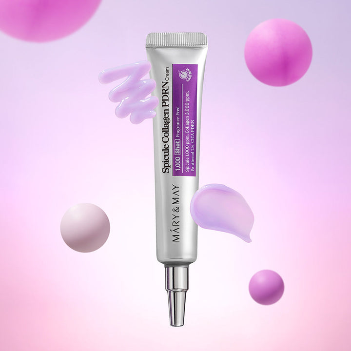 [Mary&May] Spicule Collagen PDRN Cream 15g collagen, Cream, PDRN, Skincare, MAKEUP, Face, Contour & Highlighter