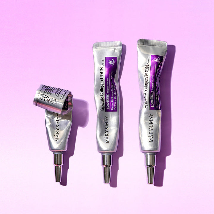 [Mary&May] Spicule Collagen PDRN Cream 15g collagen, Cream, PDRN, Skincare, MAKEUP, Face, Contour & Highlighter