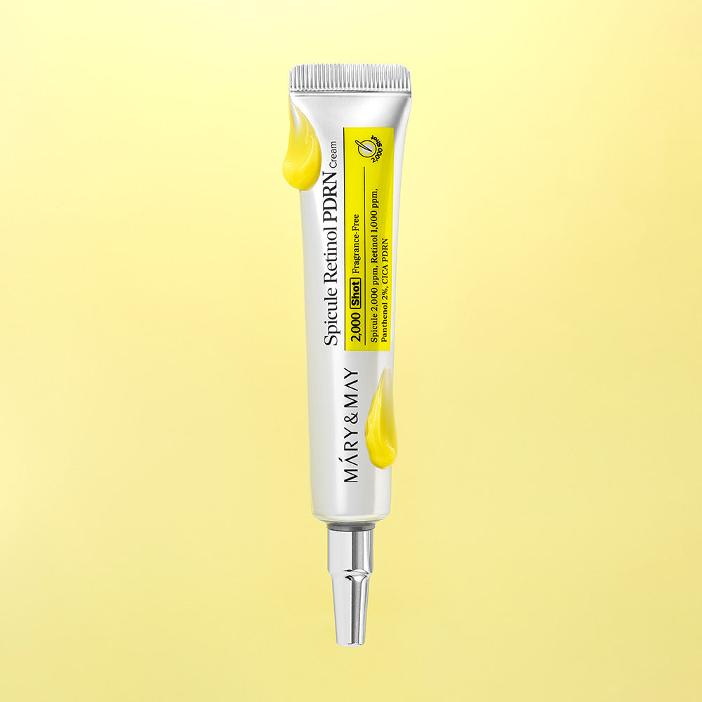 [Mary&May] Spicule Retinol PDRN Cream 15g Cream, PDRN, Retinol, Skincare, MAKEUP, Face, Contour & Highlighter