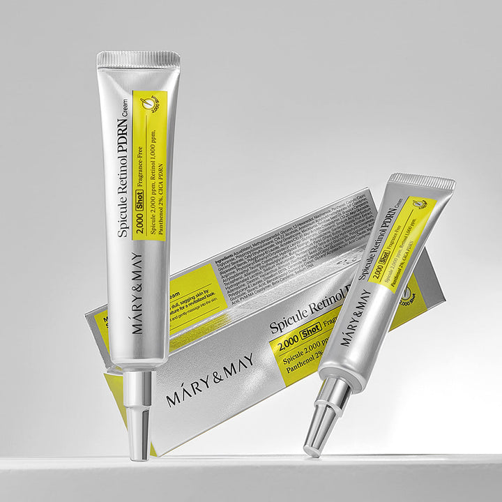 [Mary&May] Spicule Retinol PDRN Cream 15g Cream, PDRN, Retinol, Skincare, MAKEUP, Face, Contour & Highlighter
