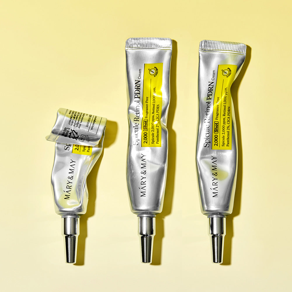 [Mary&May] Spicule Retinol PDRN Cream 15g Cream, PDRN, Retinol, Skincare, MAKEUP, Face, Contour & Highlighter