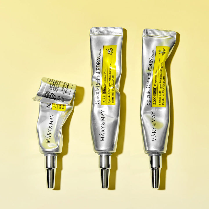 [Mary&May] Spicule Retinol PDRN Cream 15g Cream, PDRN, Retinol, Skincare, MAKEUP, Face, Contour & Highlighter