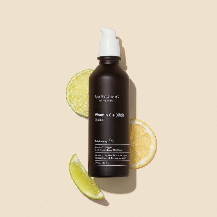 [Mary&May] Vitamin C+Bifida Lotion 120ml bifida, c, dullness, Hyaluronic, lotion, mary, may, NEW, niacinamide, sale_event, shea, Shea Butter, skincare, VITAC, vitamin, vitamin c, vitaminC, LIFESTYLE, Food, Healthy Food