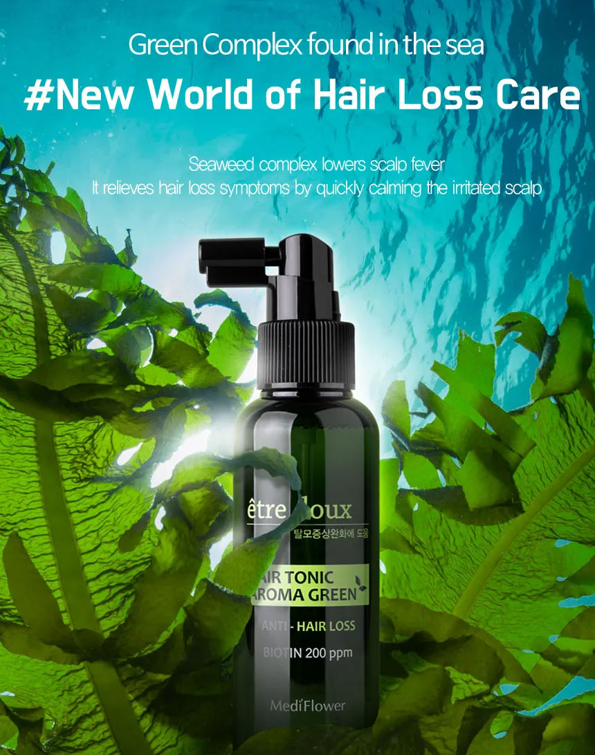 Medi Flower Etre doux Aroma Green Hair Tonic 100ml LIFESTYLE, Food, Coffee & Drinks