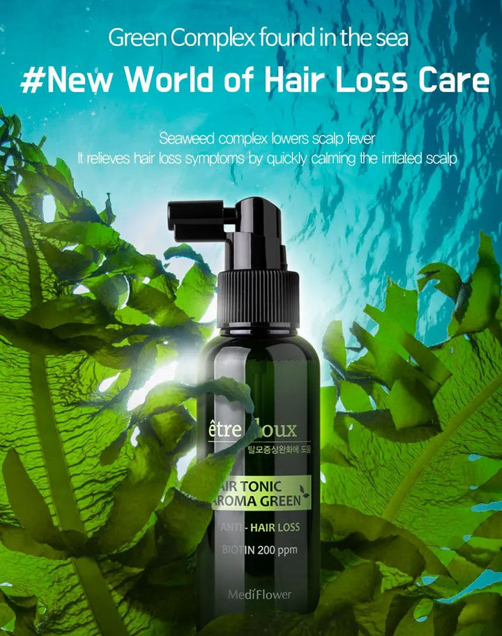 Medi Flower Etre doux Aroma Green Hair Tonic Hair Loss Care 100ml Hair 3