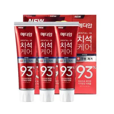 MEDIAN Dental IQ Tartar Care Toothpaste Fresh 120g x 3ea 1