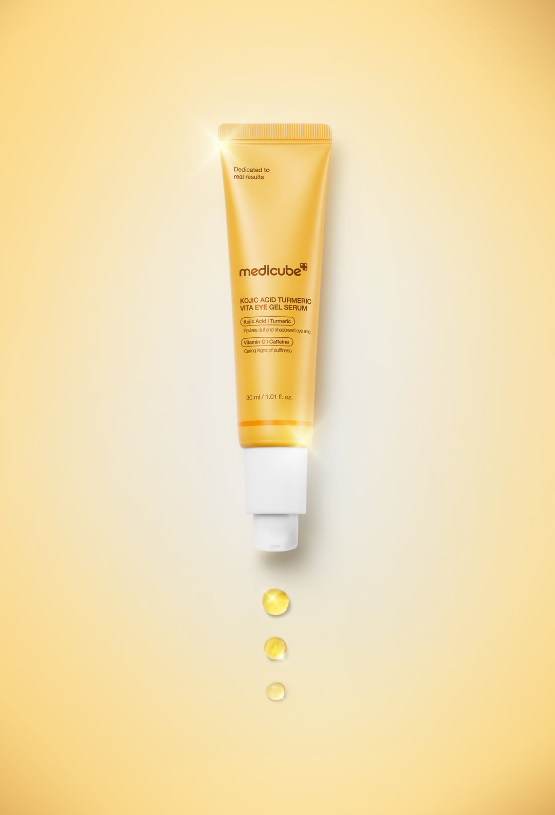 [Medicube] Kojic Acid Turmeric Vita Eye Gel Serum 30ml eye, eye gel, Kojic, serum, skincare, turmeric, SKIN CARE, Treatments, Serum & Essence