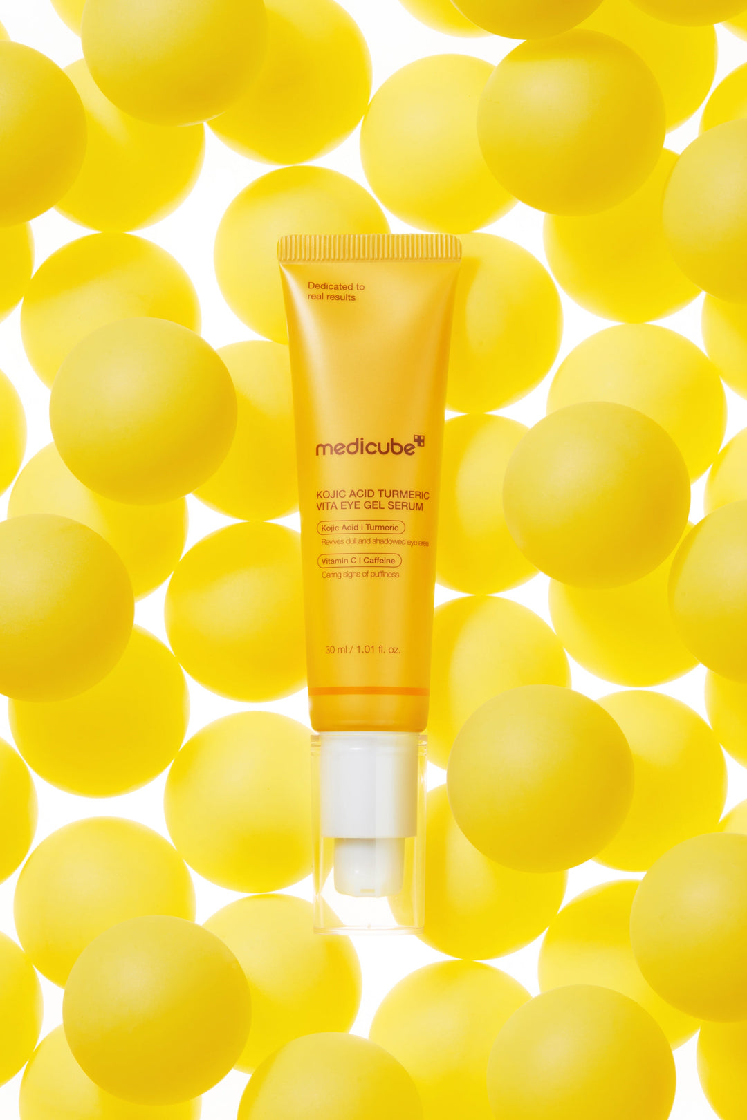 [Medicube] Kojic Acid Turmeric Vita Eye Gel Serum 30ml eye, eye gel, Kojic, serum, skincare, turmeric, SKIN CARE, Treatments, Serum & Essence