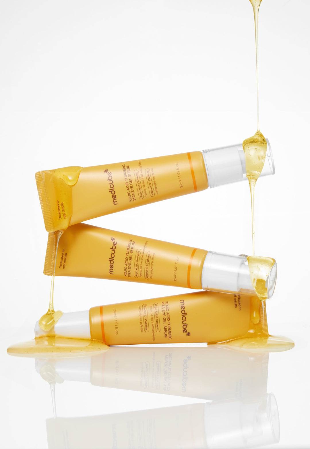 [Medicube] Kojic Acid Turmeric Vita Eye Gel Serum 30ml eye, eye gel, Kojic, serum, skincare, turmeric, SKIN CARE, Treatments, Serum & Essence