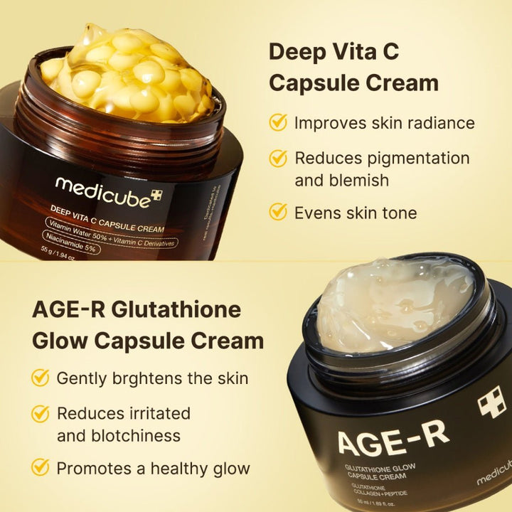 MEDICUBE AGE - R Glutathione Glow Capsule Cream 50ml Health & Beauty oceanbuy beauty markham toronto free ship USA asian korean skincare