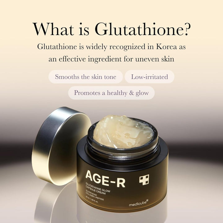 MEDICUBE AGE - R Glutathione Glow Capsule Cream 50ml Health & Beauty oceanbuy beauty markham toronto free ship USA asian korean skincare