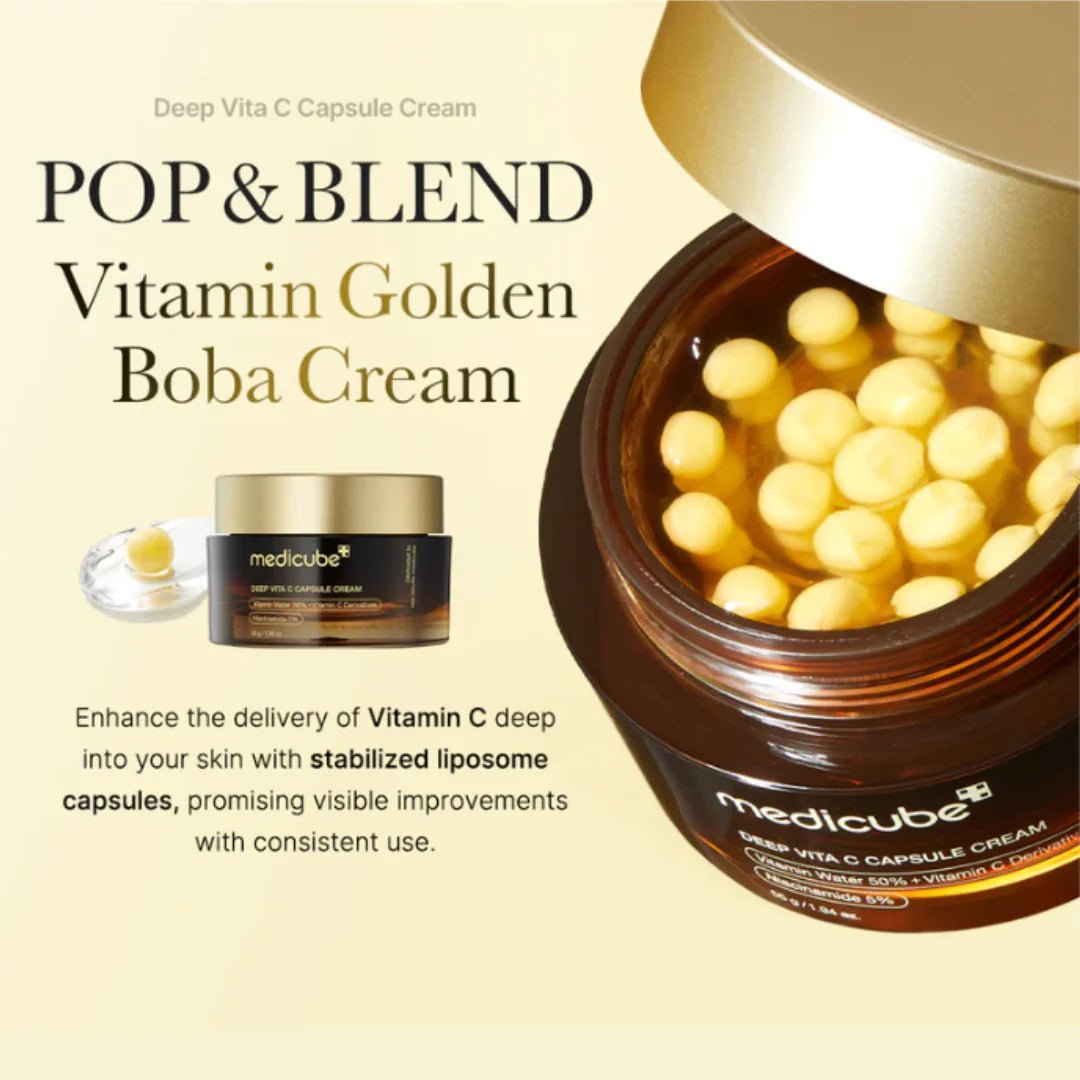 MEDICUBE Deep Vita C Capsule Cream 55ml Health & Beauty oceanbuy beauty markham toronto free ship USA asian korean skincare