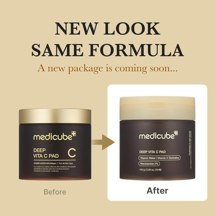MEDICUBE Deep Vita C Pad 70 Pads Health & Beauty oceanbuy beauty markham toronto free ship USA asian korean skincare