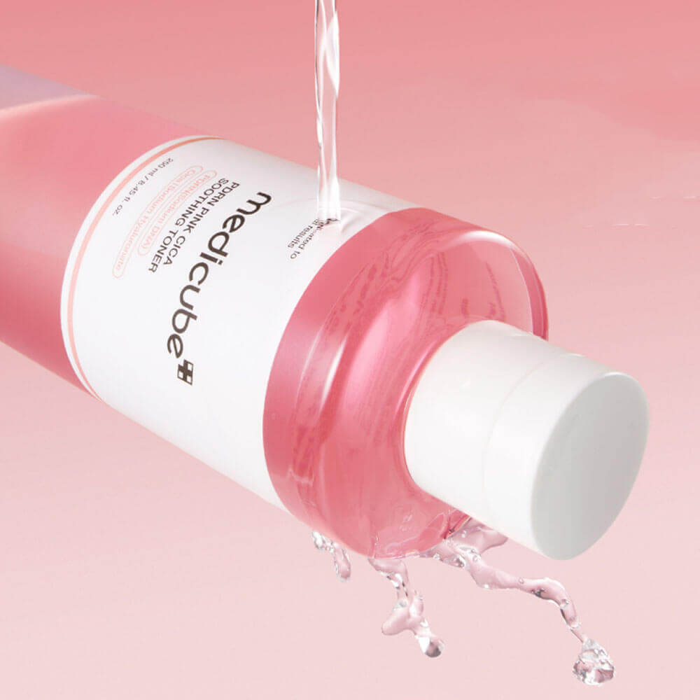 MEDICUBE PDRN Pink Cica Soothing Toner 250ml Health & Beauty Kbeauty markham toronto free ship USA asian korean