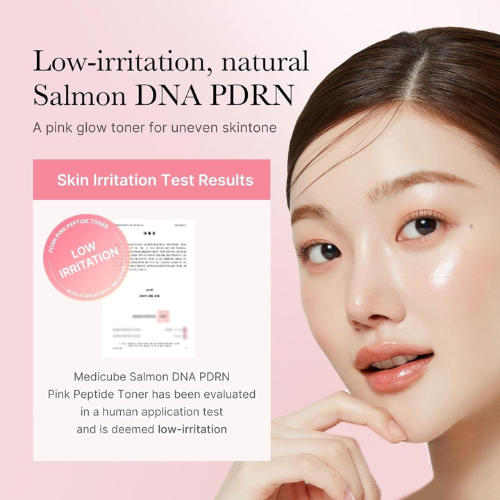 MEDICUBE PDRN Pink Cica Soothing Toner 250ml Health & Beauty Kbeauty markham toronto free ship USA asian korean