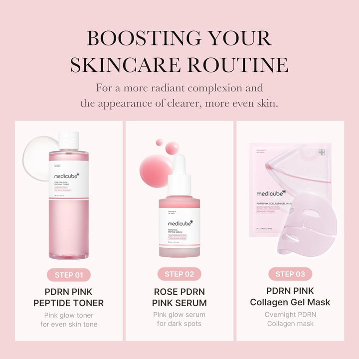 MEDICUBE PDRN Pink Cica Soothing Toner 250ml Health & Beauty Kbeauty markham toronto free ship USA asian korean
