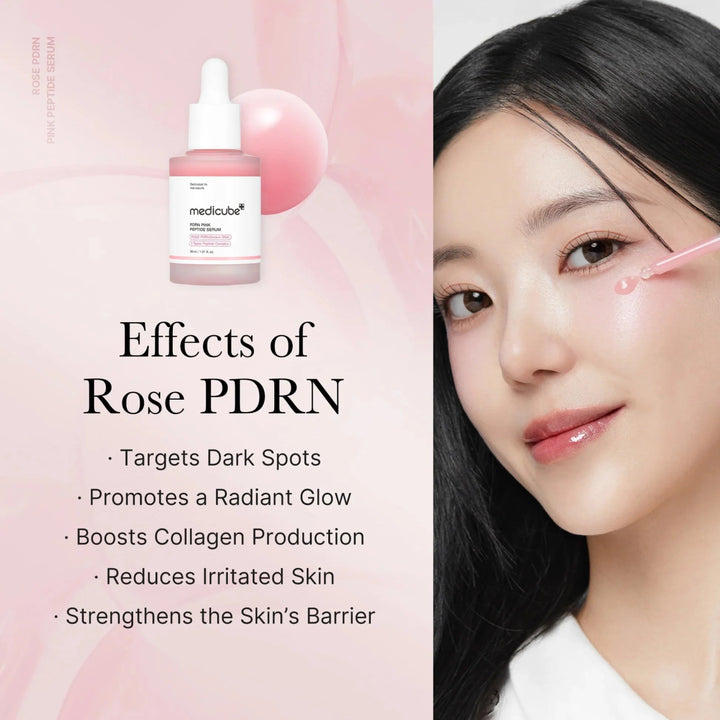 MEDICUBE Pdrn Pink Peptide Serum 30ml Health & Beauty oceanbuy beauty markham toronto free ship USA asian korean skincare