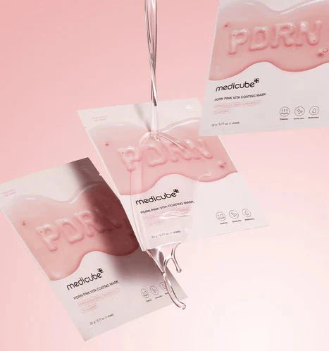 MEDICUBE PDRN Pink Vita Coating Mask 1pc