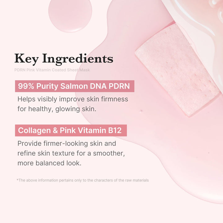 MEDICUBE PDRN Pink Vita Coating Mask 1pc