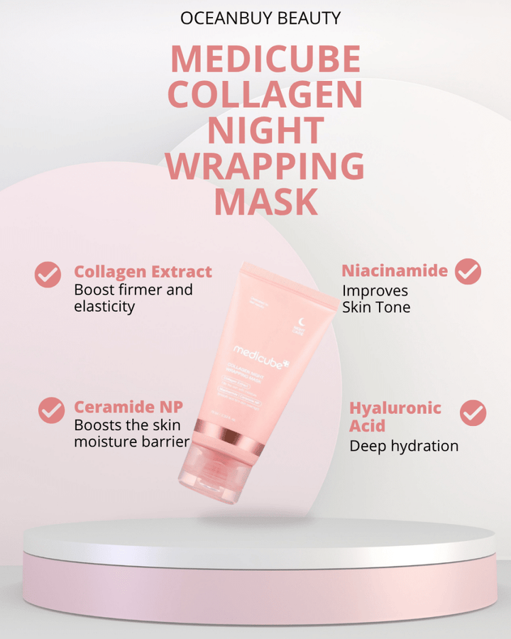 MEDICUBE Collagen Night Wrapping Mask 75ml Health & Beauty 2