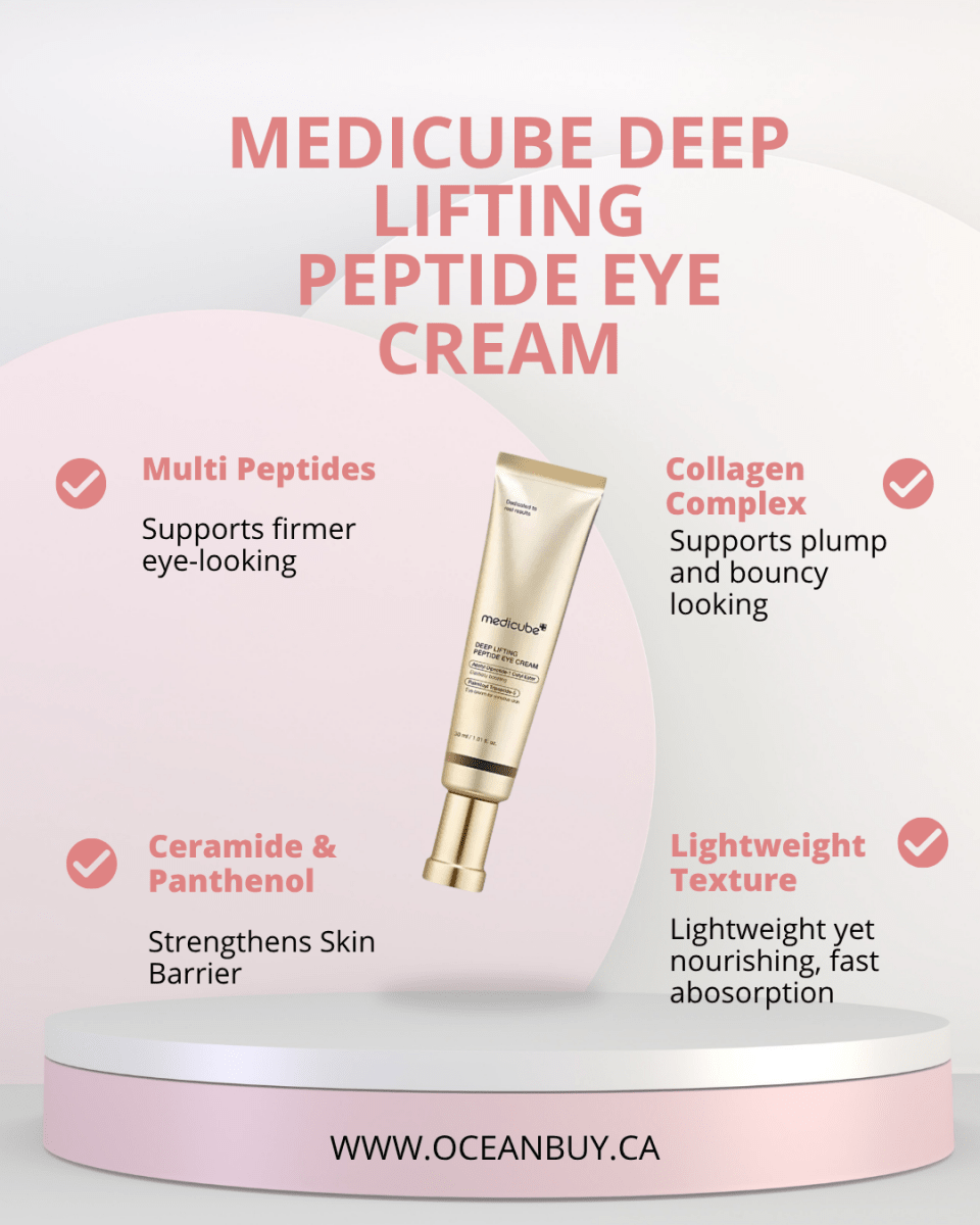 MEDICUBE Deep Lifting Peptide Eye Cream 30ml Health & Beauty 2