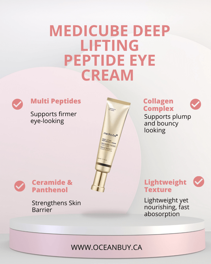 MEDICUBE Deep Lifting Peptide Eye Cream 30ml Health & Beauty 2
