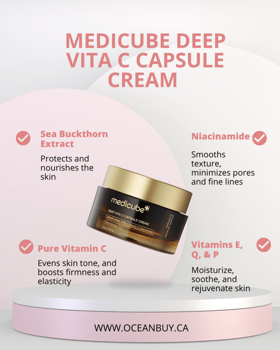 MEDICUBE Deep Vita C Capsule Cream 55ml Health & Beauty 2