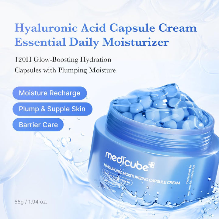 MEDICUBE Hyaluronic Moisturizing Capsule Cream 50g Health & Beauty 3